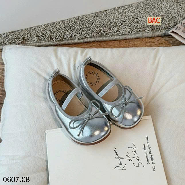 26HA0607.08 - GIÀY BÚP BÊ NƠ BÉ GÁI