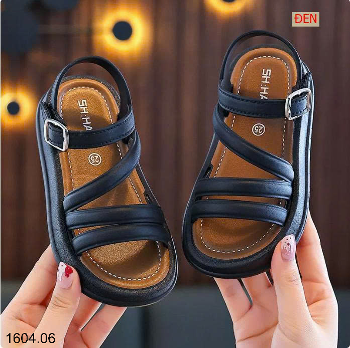 26HA1604.06 - SANDAL DÂY CHỐNG NƯỚC BÉ GÁI