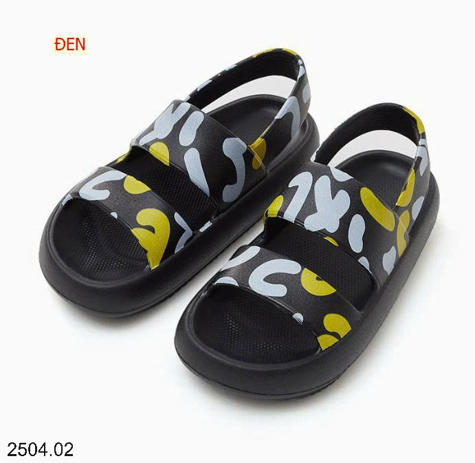 26HA2504.02 - SANDAL HỌA TIẾT UTUNE