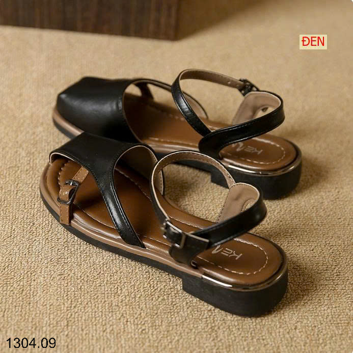 26HA1304.09 - GIÀY SANDAL ĐẾ BẰNG CHO NỮ