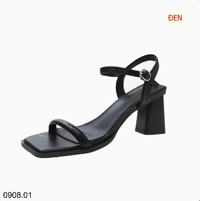 26HA0908.01 - SANDAL GÓT VUÔNG CHO NỮ