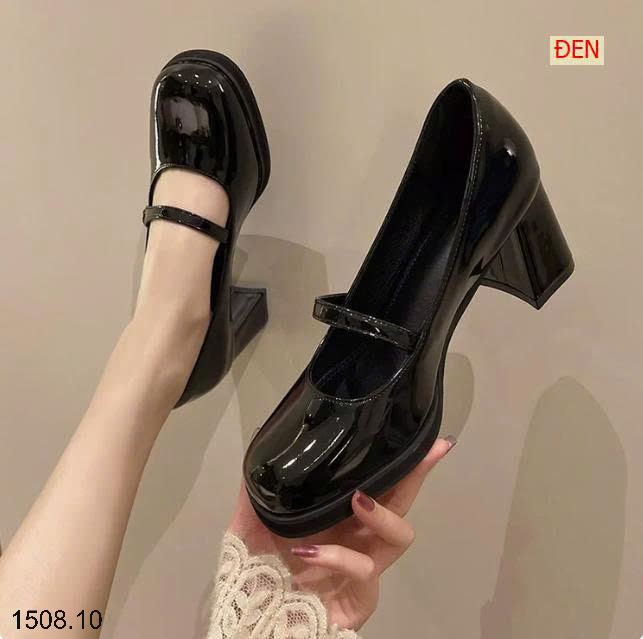 26HA1508.10 - GIÀY CAO GÓT MARRY JANE