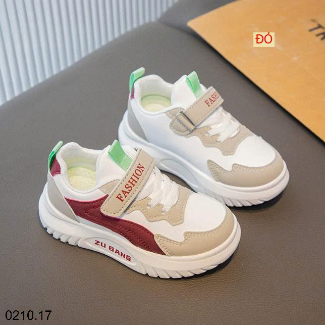 26HA0210.17 - GIÀY THỂ THAO QUAI DÁN FASHION CHO BÉ
