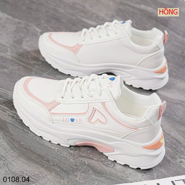26HA0108.04 - GIÀY THỂ THAO ĐẾ DÀY NỮ