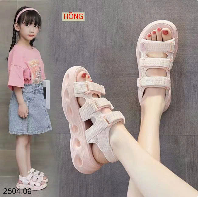 26HA2504.09 - SANDAL BÉ GÁI