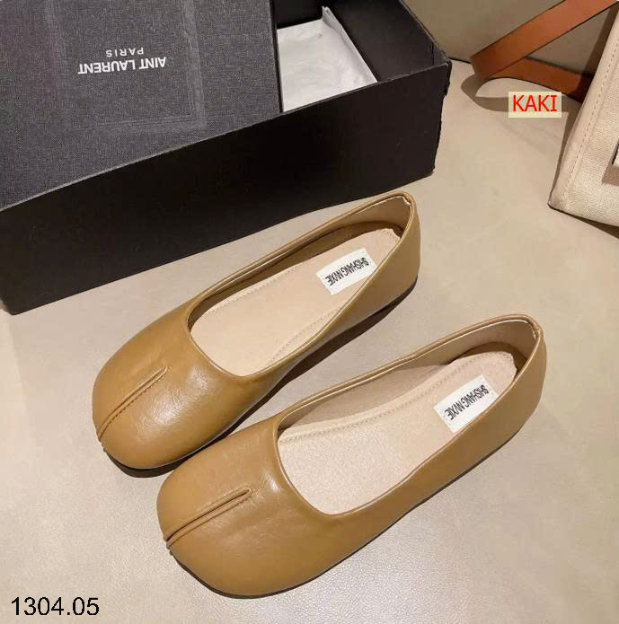 26HA1304.05 - GIÀY DA MỀN ĐẾ BẰNG CHO NỮ