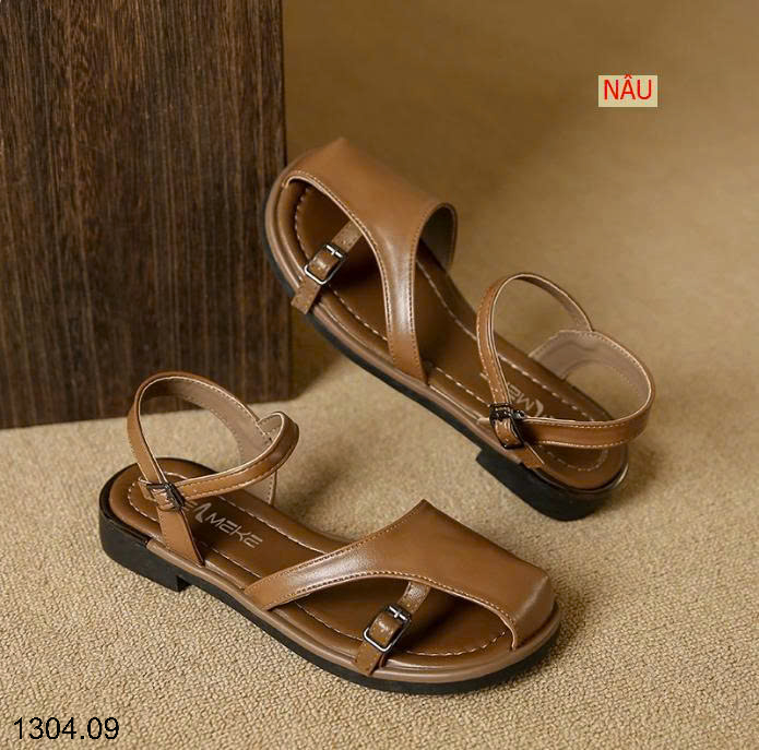 26HA1304.09 - GIÀY SANDAL ĐẾ BẰNG CHO NỮ
