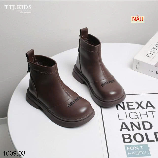 26HA1009.03 - BỐT MARTIN CỔ NGẮN MINMIN BÉ GÁI