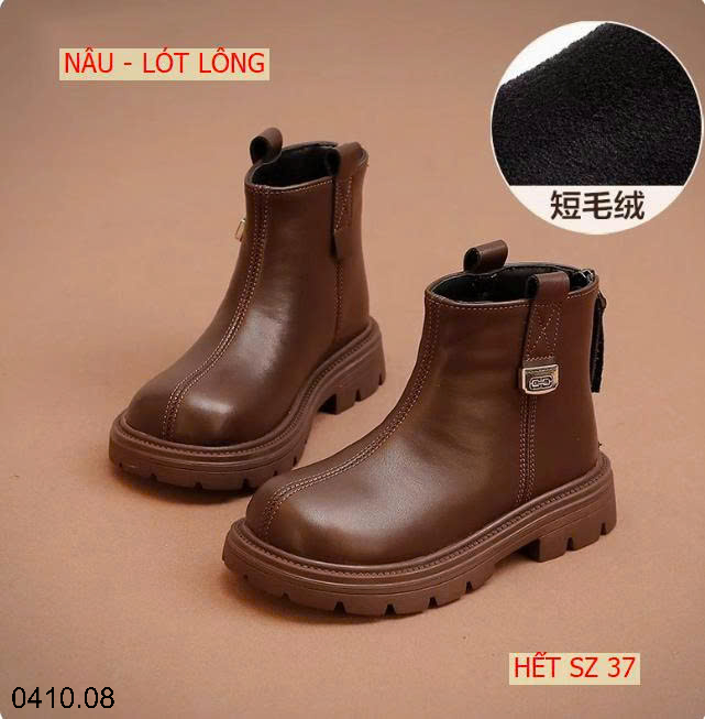 26HA0410.08 - GIÀY BỐT MARTIN BÉ GÁI