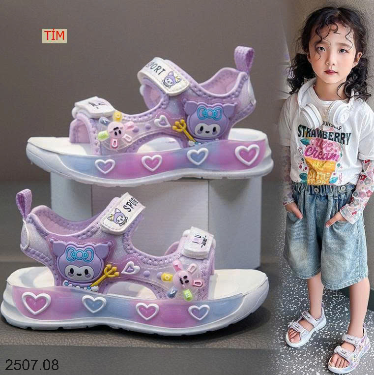 26HA2507.08 - SANDAL FASHION BÉ GÁI