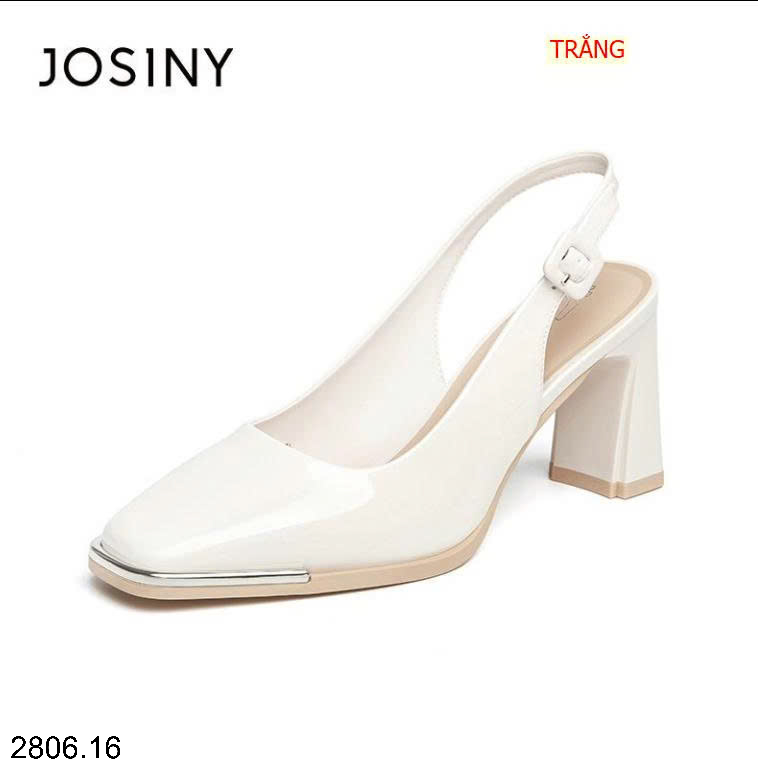 26HA2806.16 - GIÀY CÔNG SỞ GÓT VUÔNG JOSINY
