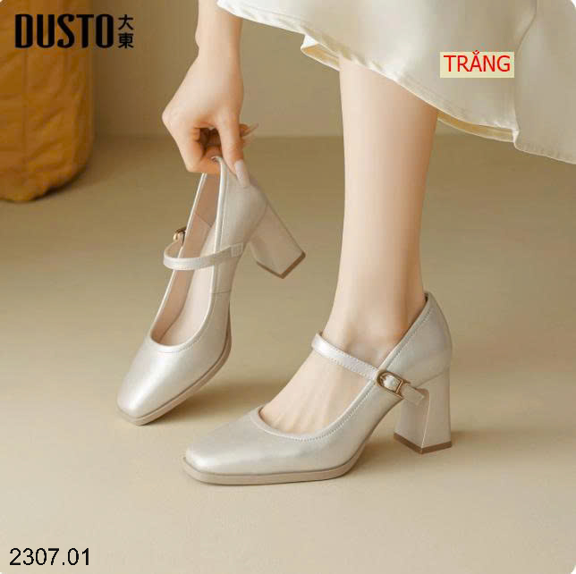 26HA2307.01 - GIÀY CAO GÓT MARRY JANE DUSTO