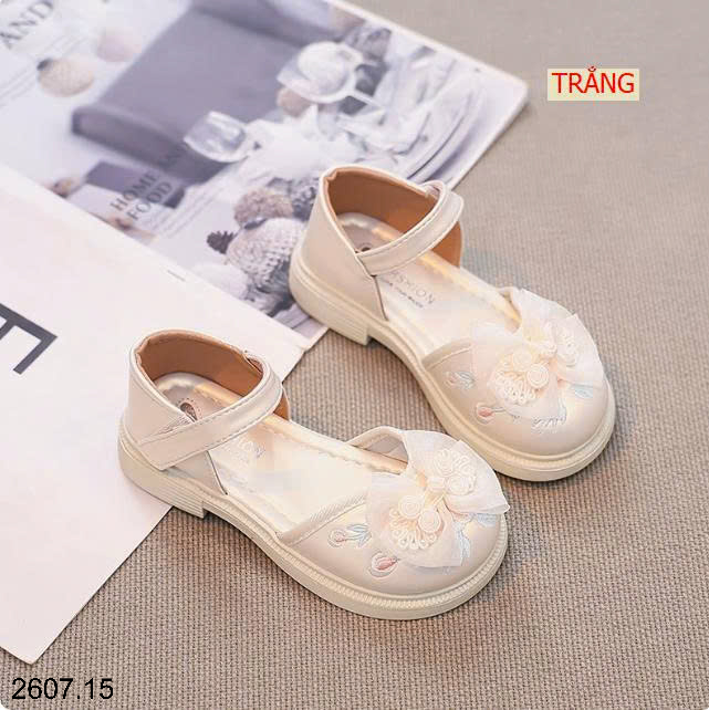 26HA2607.15 - GIÀY BÚP BÊ ĐÍNH NƠ BG