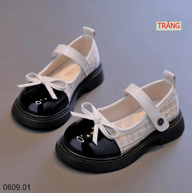 26HA0609.01 - GIÀY MARRY JANE BÉ GÁI PHỐI NƠ