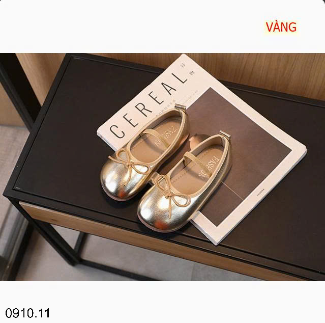 26HA0910.11 - GIÀY BỆT NƠ BÉ GÁI