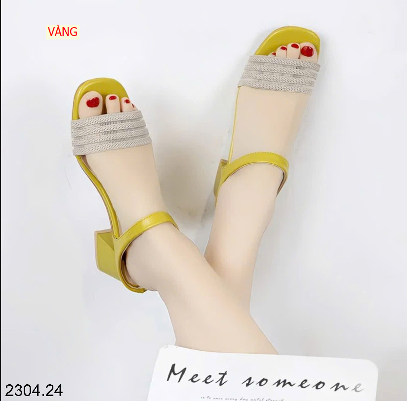 26HA2304.24 - SANDAL QUAI LƯỚI CHO NỮ