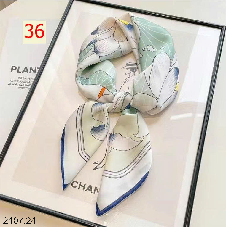 26HA2107.24 - SET 2 KHĂN LỤA PHỤ KIỆN