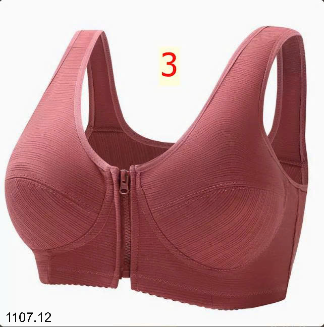 26HA1107.12 - SET 2 ÁO NGỰC TRUNG NIÊN KÉO KHÓA TRƯỚC