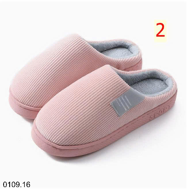 26HA0109.16 - SET 2 ĐÔI DÉP ĐI TRONG NHÀ MÙA ĐÔNG