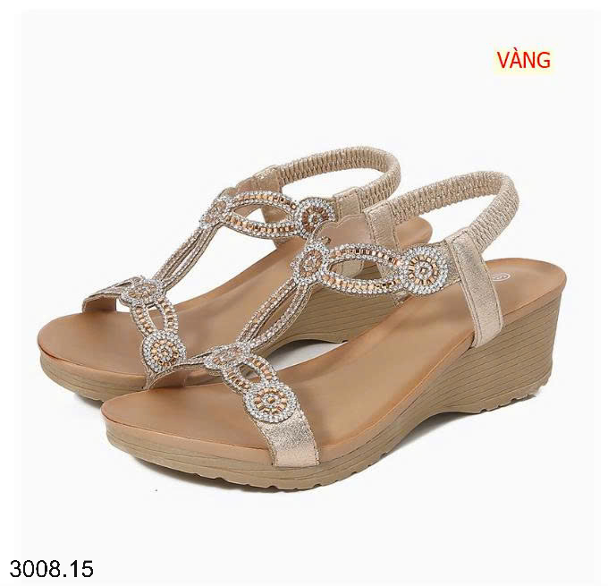 26HA3008.15 - SANDAL ĐÍNH ĐÁ CHO NỮ