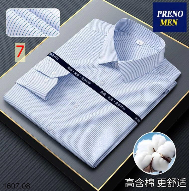 26HA1607.08 - ÁO SƠ MI KẺ CHO NAM