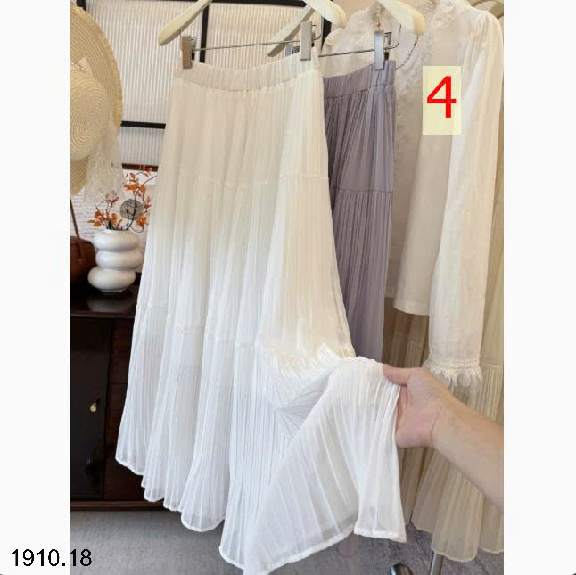 26HA1910.18 - CHÂN VÁY MID VOAN TẦNG ANNA