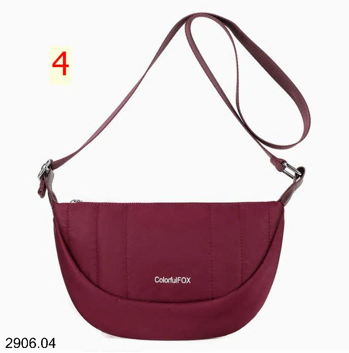 26HA2906.04 - TÚI YÊN NGỰA ĐEO CHÉO COLORFUL FOX