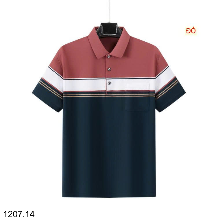 26HA1207.14 - ÁO POLO KẺ THỜI TRANG NAM