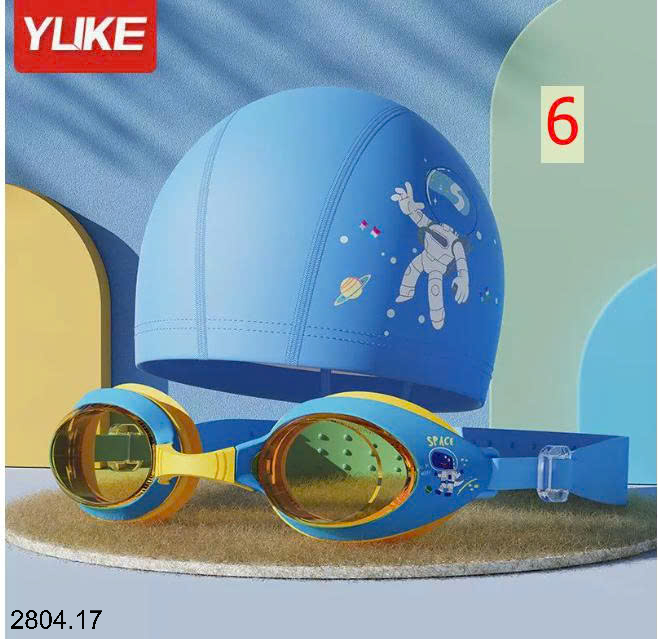 26HA2804.17 - SET MŨ KÈM KÍNH BƠI YUKE CHO BÉ