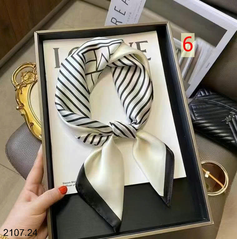 26HA2107.24 - SET 2 KHĂN LỤA PHỤ KIỆN