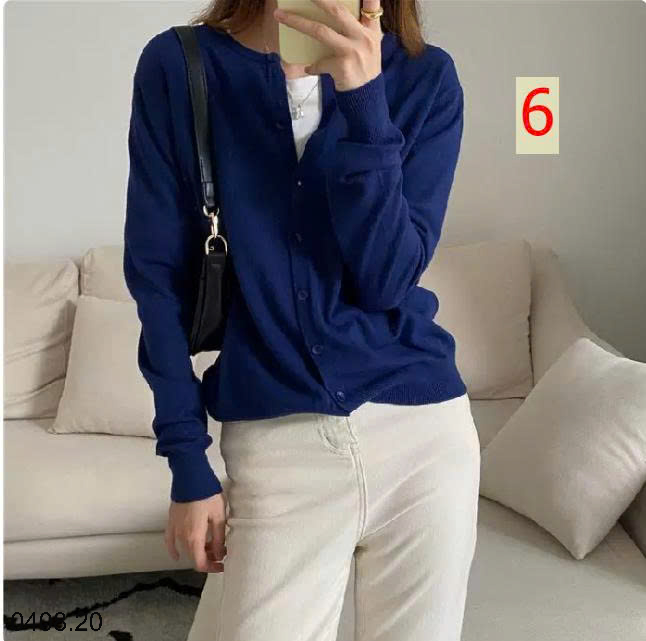 26HA0408.20 - ÁO LEN CARDIGAN NỮ