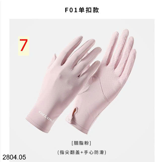 26HA2804.05 - GĂNG TAY CHỐNG NẮNG DÁNG NGẮN