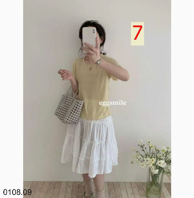 26HA0108.09 - ÁO THUN CỔ VIỀN EGG