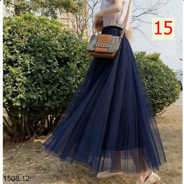 26HA1508.12 - CHÂN VÁY MIDI NỮ