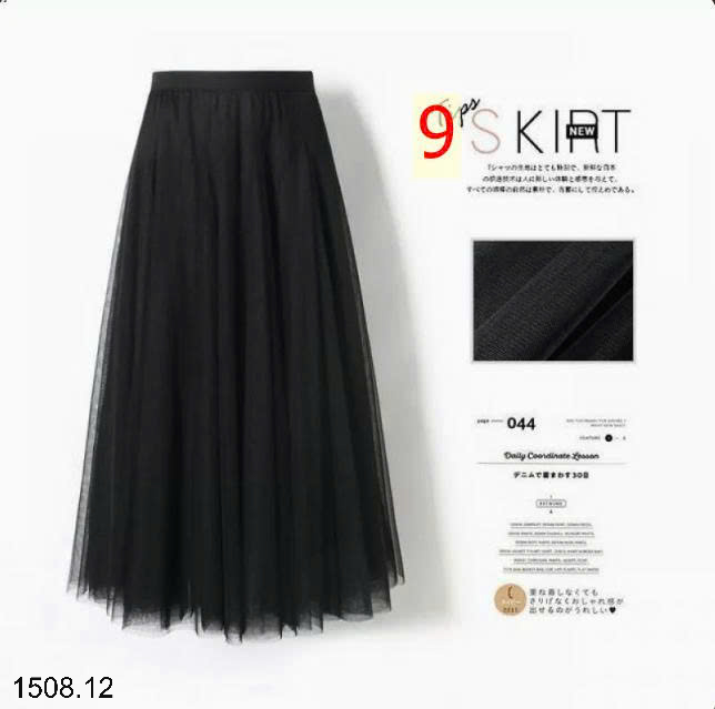26HA1508.12 - CHÂN VÁY MIDI NỮ