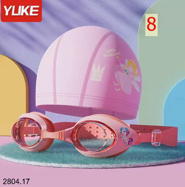 26HA2804.17 - SET MŨ KÈM KÍNH BƠI YUKE CHO BÉ