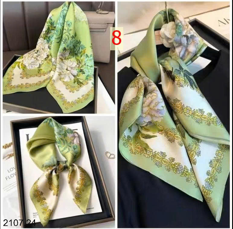 26HA2107.24 - SET 2 KHĂN LỤA PHỤ KIỆN
