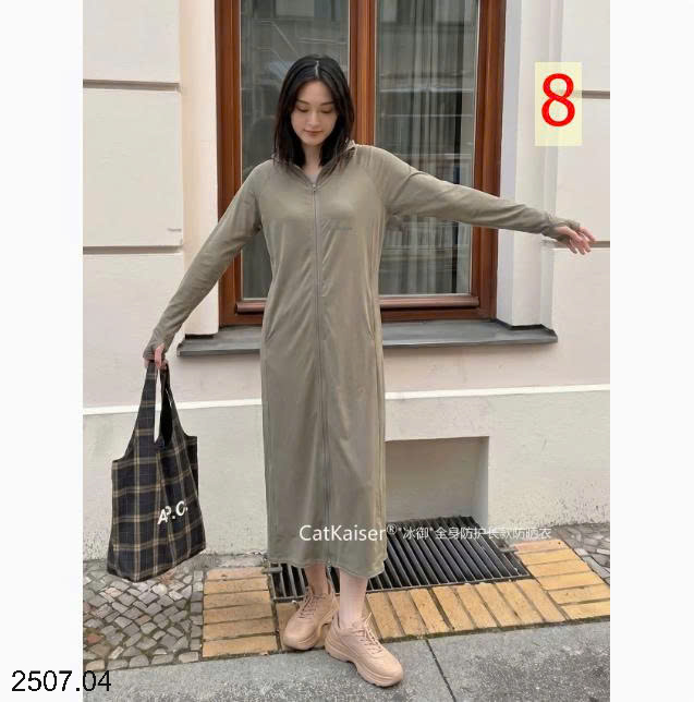 26HA2507.04 - ÁO NẮNG DÁNG DÀI CATKAISER