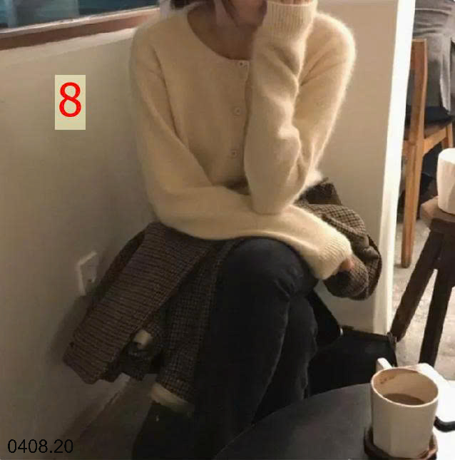 26HA0408.20 - ÁO LEN CARDIGAN NỮ
