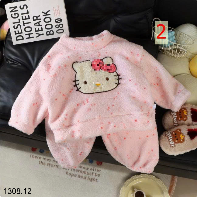 26HA1308.12 - BỘ LÔNG HOẠT HÌNH CHO BÉ