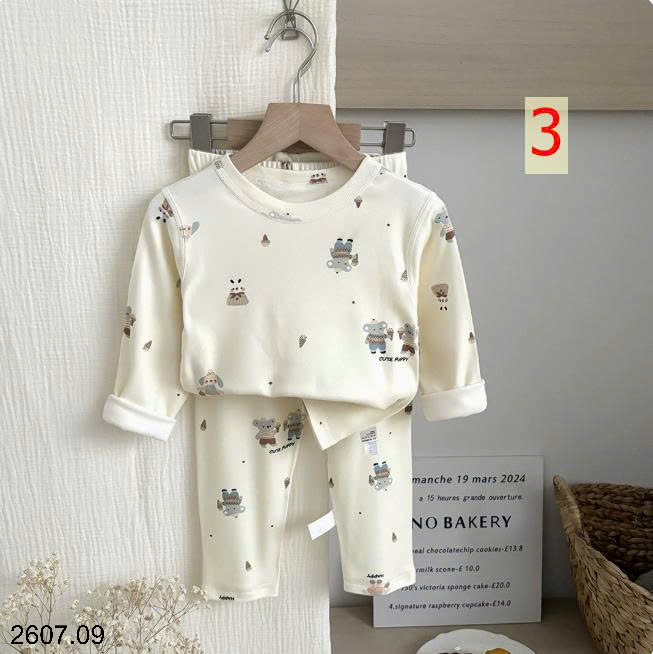 26HA2607.09 - SET 2 BỘ QUẢNG CHÂU MẶC NHÀ CHO BÉ YÊU