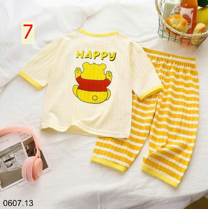 26HA0607.13 - BỘ DÀI TAY COTTON GIẤY CHO BÉ