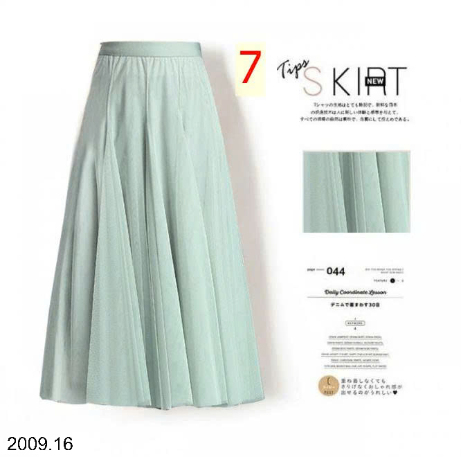 26HA2009.16 - CHÂN VÁY VOAN MIDI NỮ