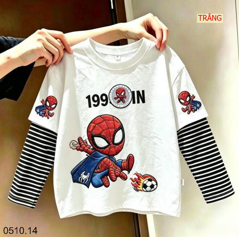 26HA0510.14 - ÁO GIÁP LĂNG SIÊU NHÂN NHỆN BÉ TRAI