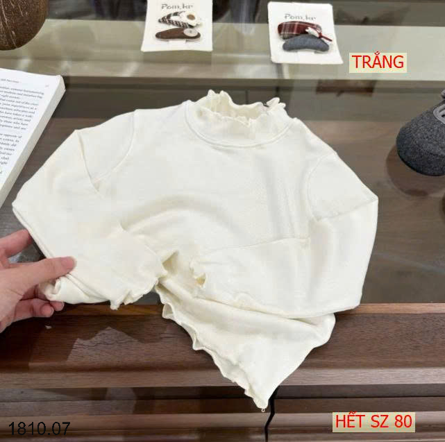 26HA1810.07 - ÁO THUN CỔ BÈO BÉ GÁI NINGLI