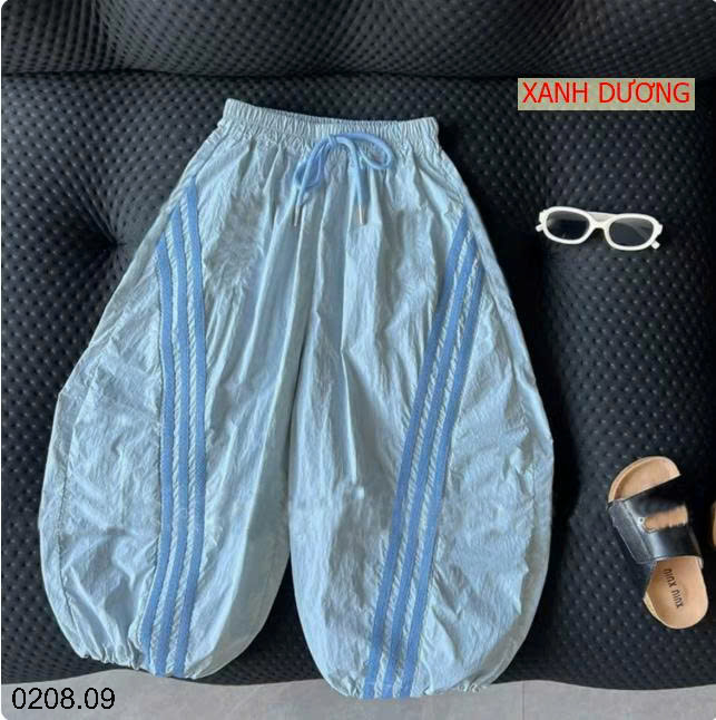 26HA0208.09 - SET 2 QUẦN GIÓ SỌC CHÂN CHO BÉ