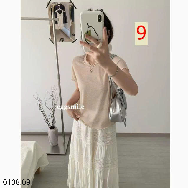 26HA0108.09 - ÁO THUN CỔ VIỀN EGG