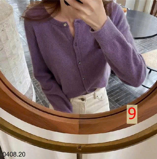 26HA0408.20 - ÁO LEN CARDIGAN NỮ