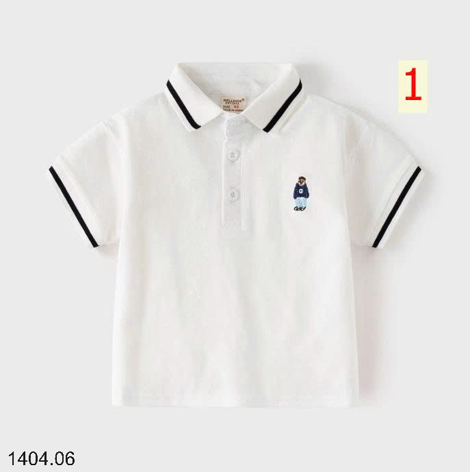 26HA1404.06 - ÁO POLO WELLKIDS BÉ TRAI