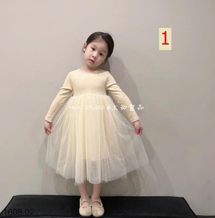 26HA1608.02 - VÁY THU ĐÔNG BÉ GÁI